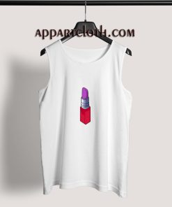 Lipstick Adult tank top