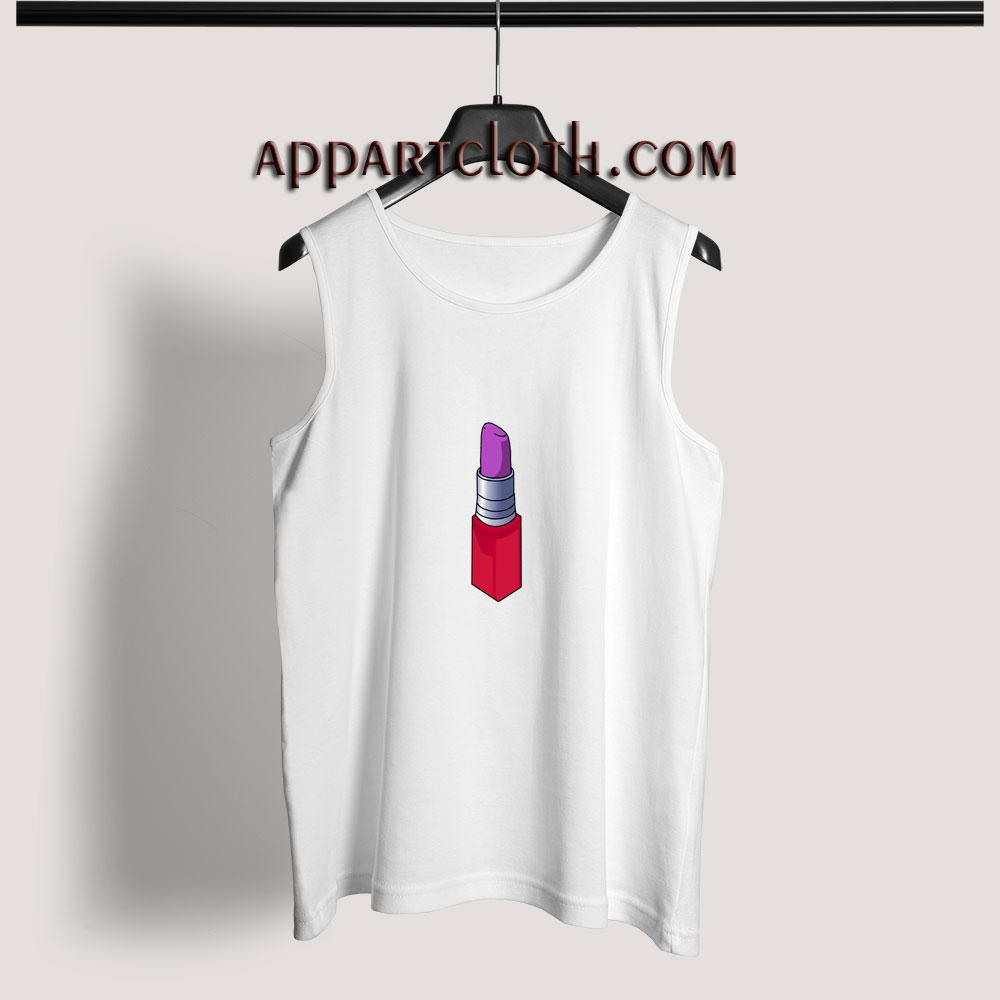 Lipstick Adult tank top