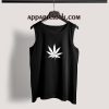 Marijuana Cannabis Leaf Adult tank top