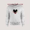 Mickey Mouse Flower Unisex Sweatshirts