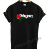 Mujer Red Rose Funny Shirts