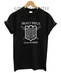 Night watch Game of Thrones Funny Shirts