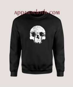 Optical Illusion Los Angeles Echo Park Skull Unisex Sweatshirts