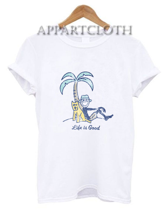 Palm Tree Life Is Good Funny Shirts