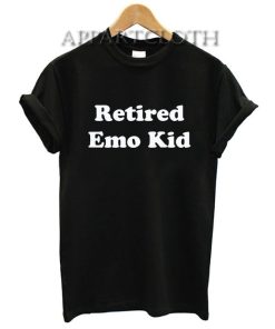 Retired Emo Kid Funny Shirts