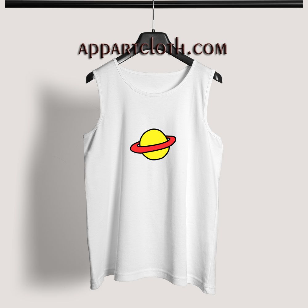 Saturn Chuckie Finster Rugrats Adult tank top