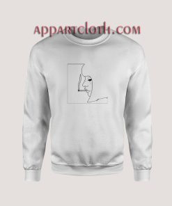 Smoking Girl Unisex Sweatshirts