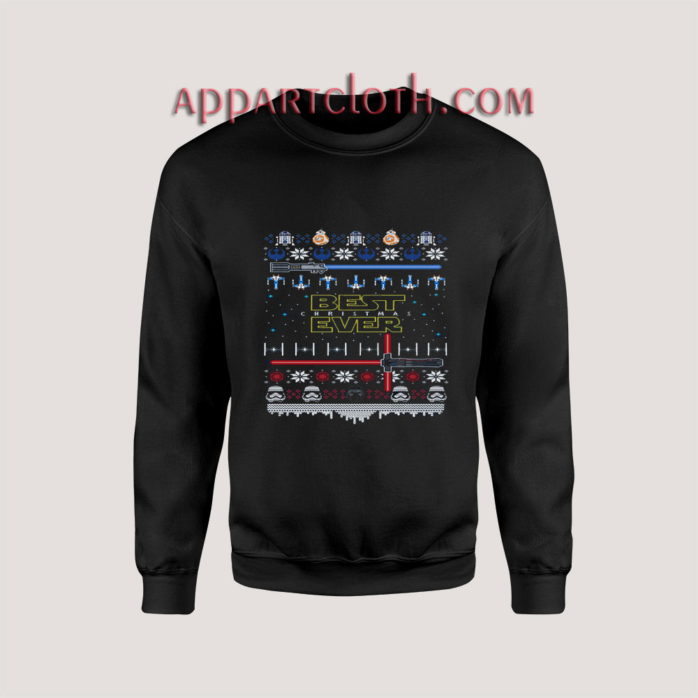 Star Wars BEST EVER Christmas Unisex Sweatshirts