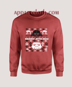 Star Wars darth vader Ugly Christmas Unisex Sweatshirts