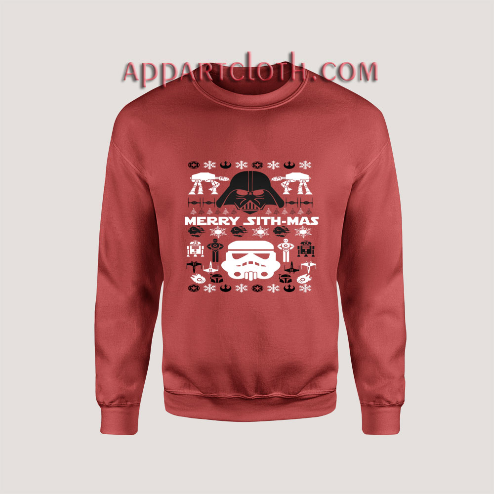 Star Wars darth vader Ugly Christmas Unisex Sweatshirts