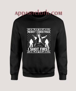 Star wars han solo Ugly Christmas Unisex Sweatshirts
