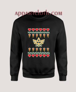 The Legend of Zelda TRIFORCE Ugly Christmas Unisex Sweatshirts