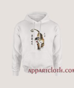 Tiger Chinese Art Hoodies