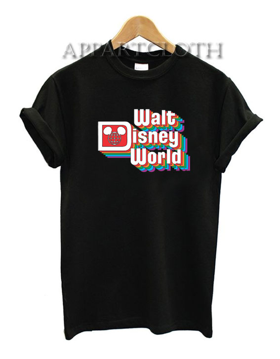 Vintage Walt Disney Logo Funny Shirts