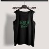 Will Run For Beer Adult tank top