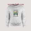 a girl and her dog living in peace Unisex Sweatshirts