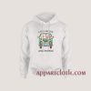 a girl and her dog living in peace Hoodies