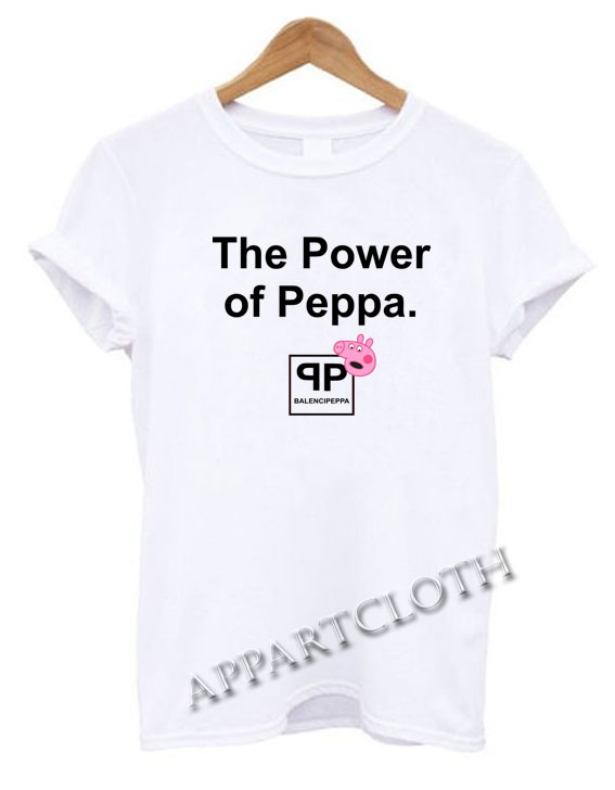 Balenciaga X Peppa Pig Fashion Funny Shirts Size XS S M L XL 2XL appartcloth