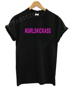 Girls kick ass Funny Shirts