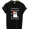 Grumpy cat christmas Funny Shirts