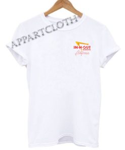 IN N OUT Burger California Pocket Funny Shirts