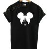 Mickey Head Castle Funny Shirts