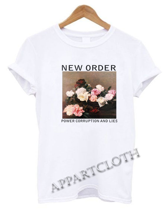 NEW ORDER «POWER, CORRUPTION & LIES» 1983 UNISEX TEE - Tienda De Poleras