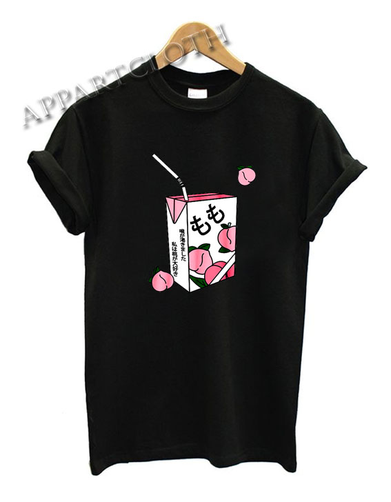 Peach Juice Japan Funny Shirts