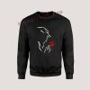 Beauty and Beast siluete Disney Unisex Sweatshirts