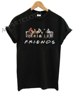 Friends Horror Squad Halloween Funny Shirts
