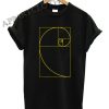 Golden Ratio Spiral Funny Shirts