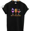 Halloween Wine Funny Shirts