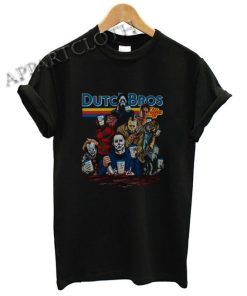 Horror Character Dutch Bros Coffee Funny Shirts