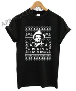 Merle haggard ugly christmas Funny Shirts