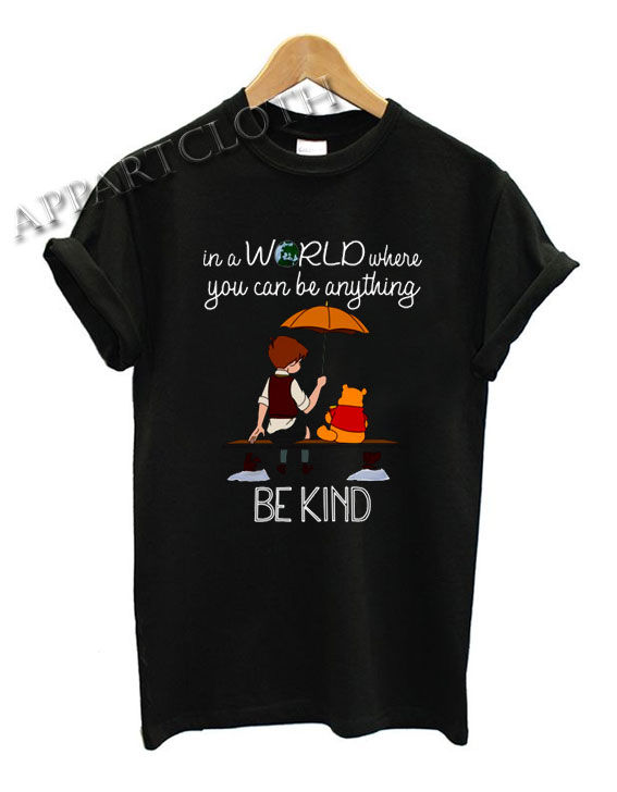 Pooh In A World Funny Shirts