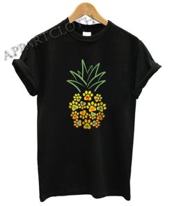 Puzzle Paw Pineapple Funny Shirts