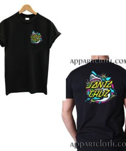 Santa Cruz Shark Dot Funny Shirts