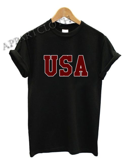 USA Logo Funny Shirts Size XS,S,M,L,XL,2XL - appartcloth