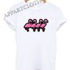 Wine And Flamingo Funny Shirts