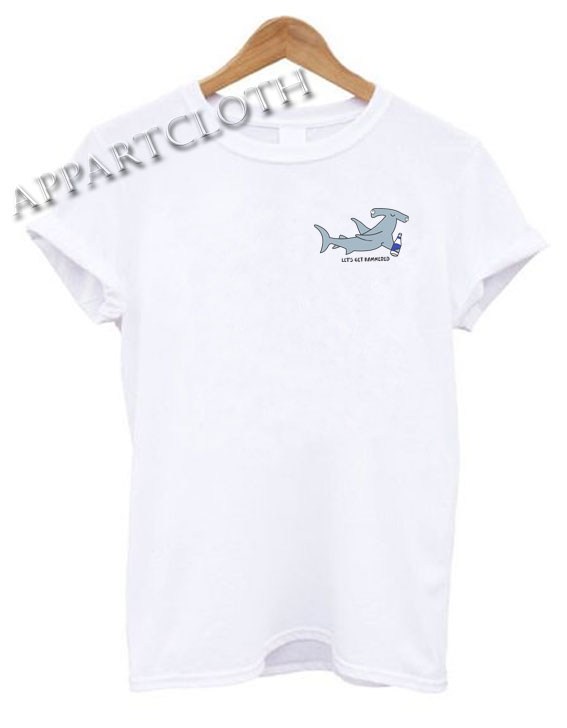 Blue Crown Lets Get Hammered Funny Shirts