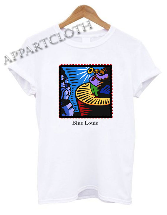 Blue Louie Pop Art Funny Shirts