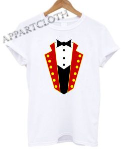 Circus Ringmaster Red Costume Showman Party Funny Shirts