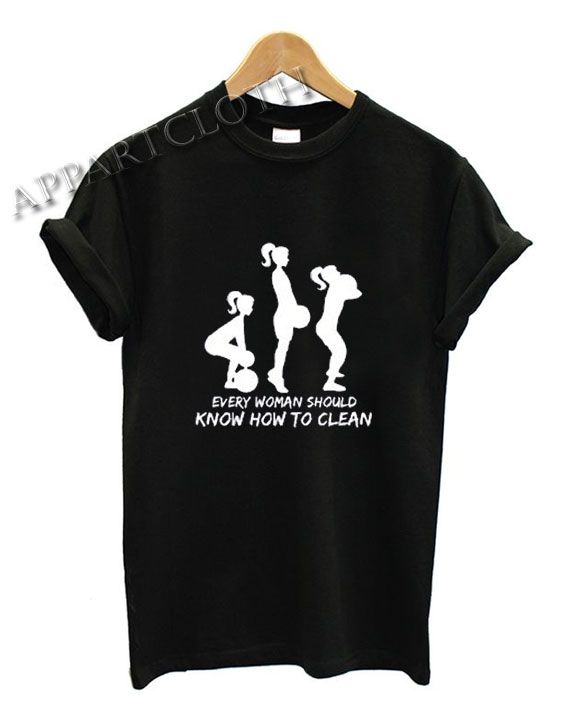 Every Woman Should Know How To Clean Funny Shirts