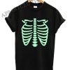 Halloween Skeleton Rib Cage Shirts
