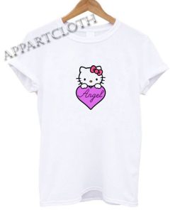 Hello Kitty Angel Love Funny Shirts