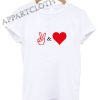 Peace & Love Funny Shirts