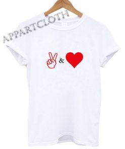 Peace & Love Funny Shirts