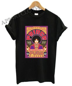 Prince 1977 minneapolis Funny Shirts
