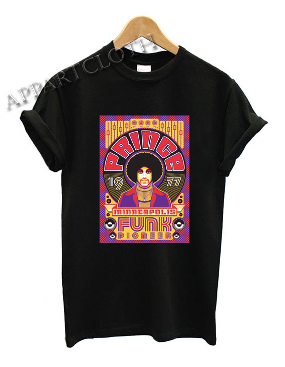 Prince 1977 minneapolis Funny Shirts