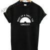 Wake Up And Smell The SawDust Dad TShirt Woodworking Fathers Day Funny Shirts